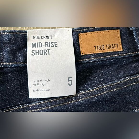 NWT … TRUE CRAFT “Size: 5” Mid Rise Shorts - Picture 5 of 7